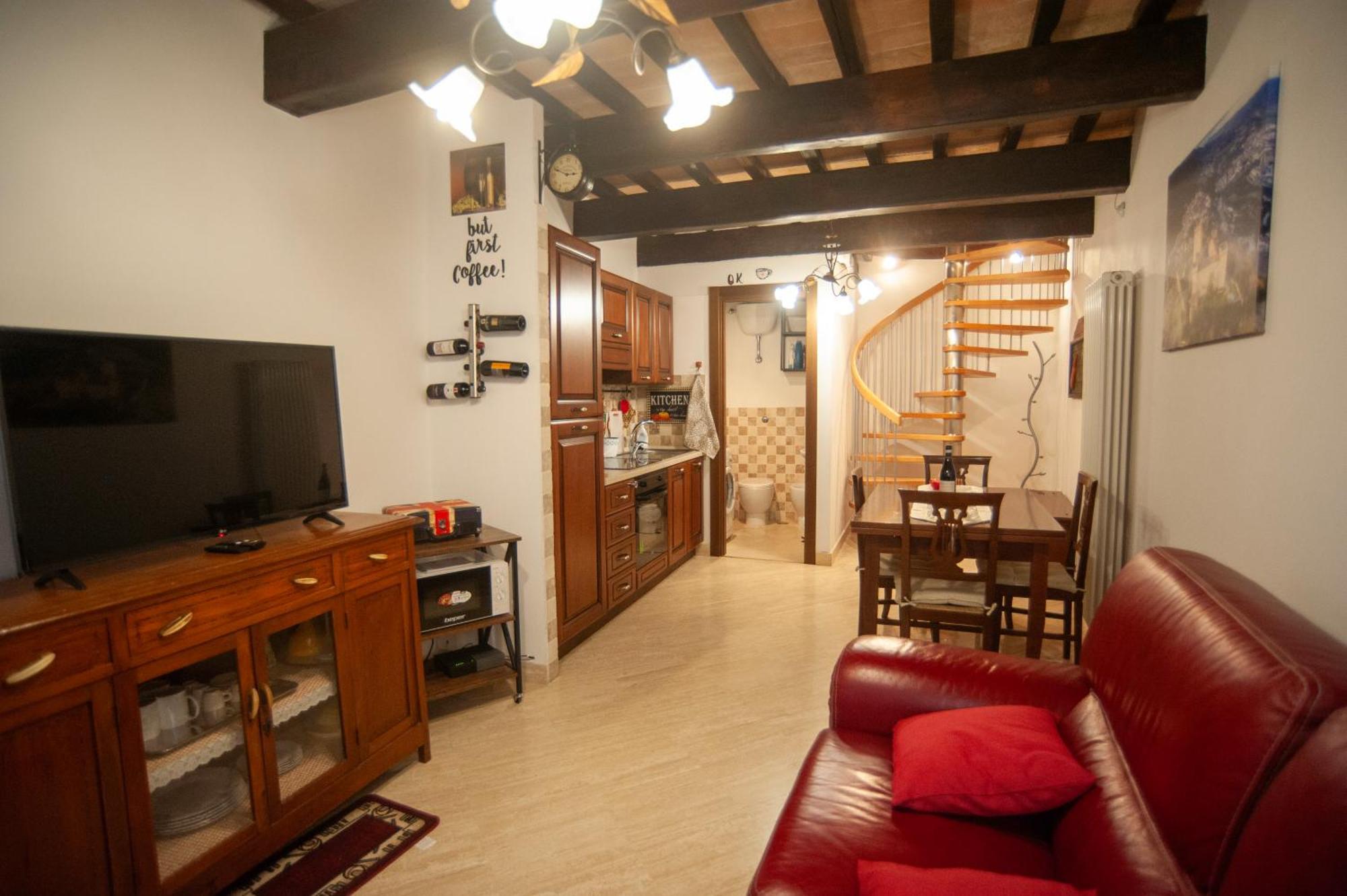 Апартаменты Casa Dell'Oliveto "Parcheggio Gratuito" Нарни Экстерьер фото